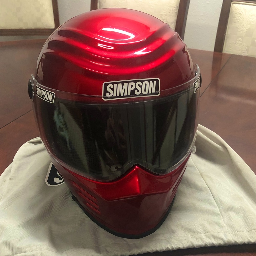 Men’s Simpson outlaw bandit helmet
